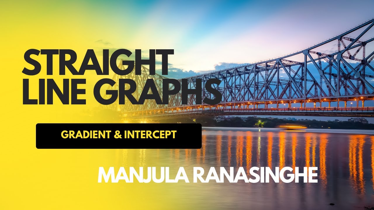 String Line Graph Straight Line Graphs - Introduction - YouTube