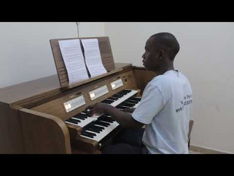 TOA Organ Student - David, practicing!