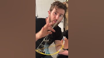 This 2300ft cable saved us THOUSANDS of dollars... #SHORTS #networking