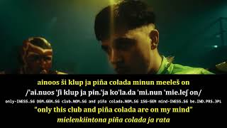 Cha Cha Cha A Šellänkieli Translation, In Full