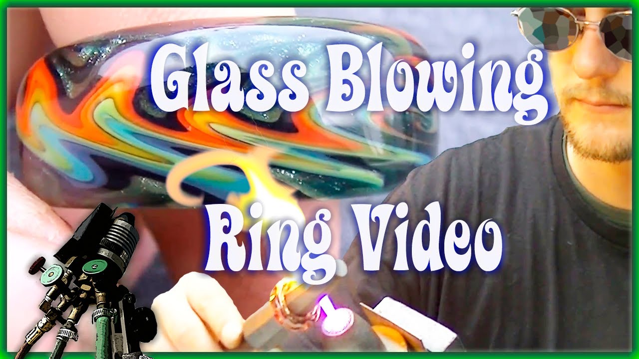 Glass Blowing Glass Reversal Ring Demo LickMyGlass YouTube