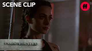 Shadowhunters | Season 2, Episode 1: Izzy & Clary Train | Freeform