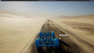 Unreal Engine v4.25 - Fun with landscape layers and Splines in the desert (Aka.: Makeshift-Mad-Max)