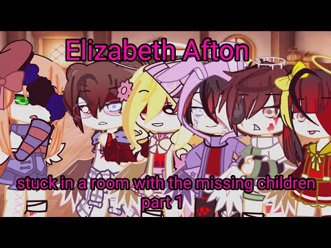 Elizabeth Afton stuck in a room with the missing children for 24 hours||part 1||~Amyfnaf||