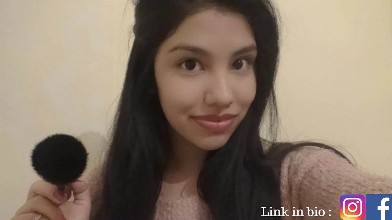 ASMR Mouth Sounds (sk, tico, stipple...) and Brushing your Face