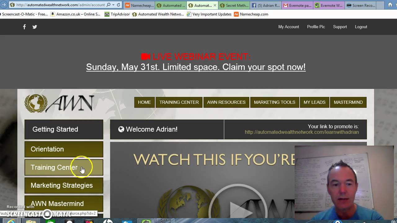 "Automated Wealth Network Review"