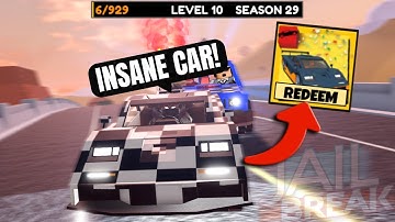 UNLOCKING THE NEW SEASON 29 CAR(BRICK KAR-1) IN ROBLOX JAILBREAK