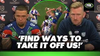 “Pretending to catch the ball!” Webster LIVID at potential game-tying ref decision 😡 | Fox League screenshot 1