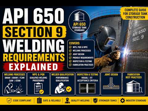 API 650 Welding Procedures & Qualification Guide