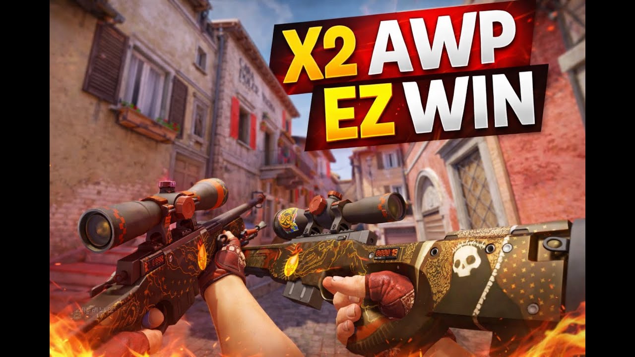 2 AWP EZ WIN// 2V2 CS2 #2