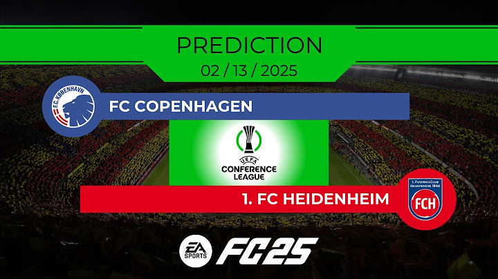 FC Copenhagen vs 1. FC Heidenheim - Prediction - 2024-25 UEFA Conference League - EA FC 25