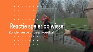 Download Lagu Reactie speler op wissel | Zonder respect geen voetbal MP3
