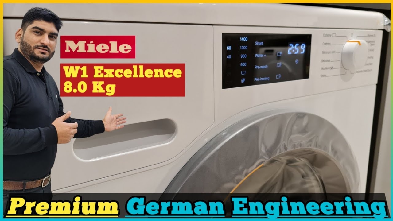 Miele W1 Excellence 8 Kg Bedienungsanleitung miele washing machine | miele w1 excellence 8kg | WED125 WCS 8kg