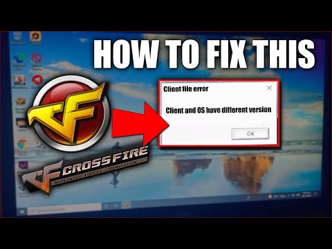 How to Fix This👉  Client and OS have different version   in CROSSFIRE