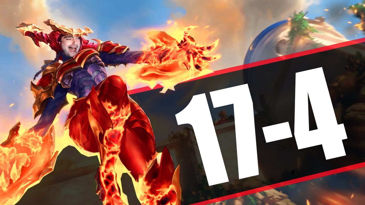 DRAGONS ARE INSANE!  17-4!  | Legends of Runeterra