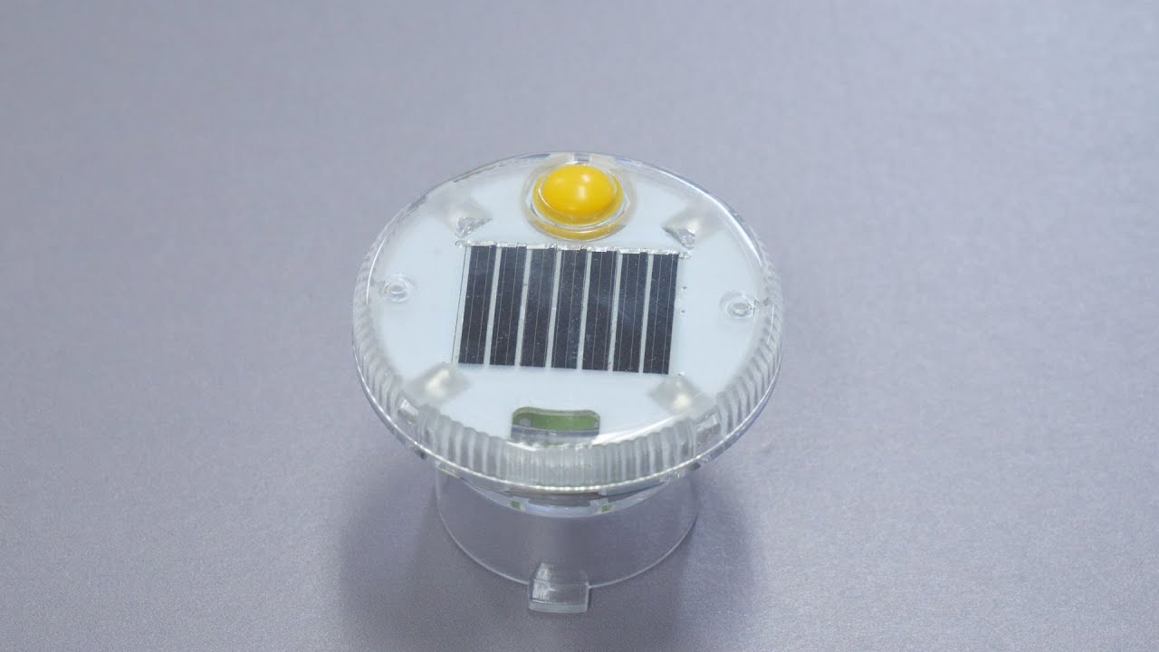 LEDスコッチコーン 5本セット 点滅／点灯切り替え式 積み重ね可能 - 3