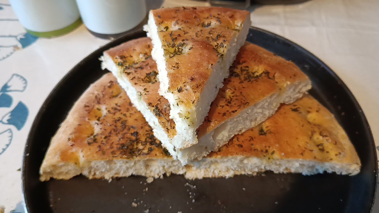 بلا تعب 🤩 بلا 🤩عجن 💥 خبز🔥هشيش ✅ يستاهل تجربوه و رمضان على الأبواب🌹🤲🌹 