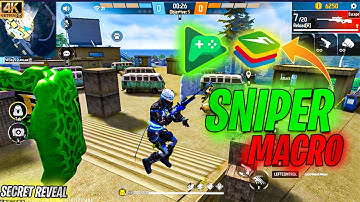 OMG! Hidden Sniper Macro Finally Revealed 😱 | Works in Bluestacks 5 Beta 🔥