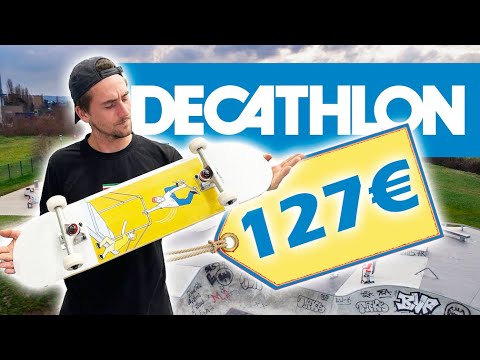 JE TEST LE SKATE LE PLUS CHER DE DÉCATHLON ! - YouTube