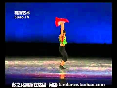 第十届桃李杯技巧组合 熬明俊 云南花灯+彝族烟盒 民族民间舞 少年A级
