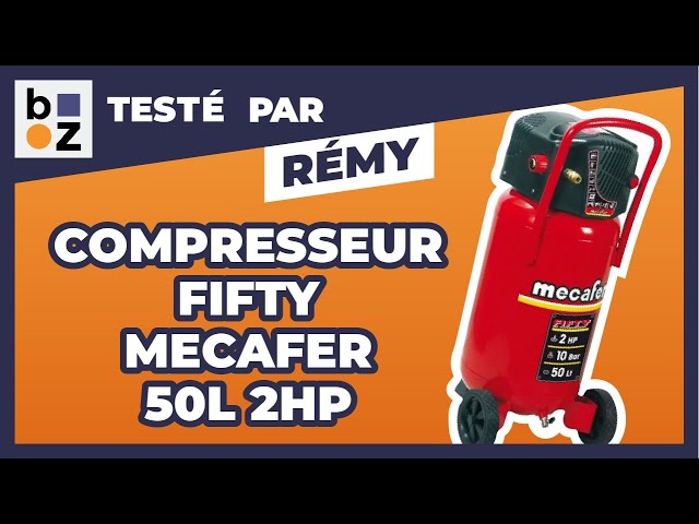 Compresseur d'air 50L 2HP MERCURE MECAFER