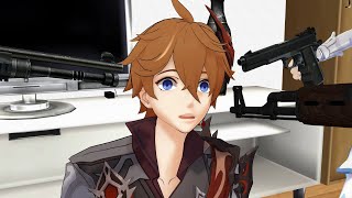 Goodbye, Tartaglia...Snezhnaya's Greatest Love Machine | Genshin Impact Animation