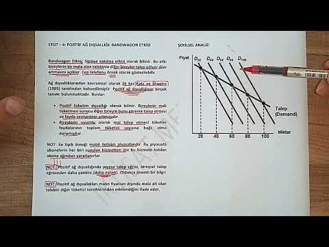 Video: Pozitif ağ dışsallık etkisi olan bir mal örneği nedir?