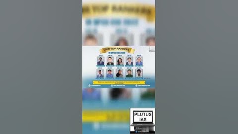 Plutus IAS Coaching UPSC CSE 2022 Result  #plutusias #upsc #ias