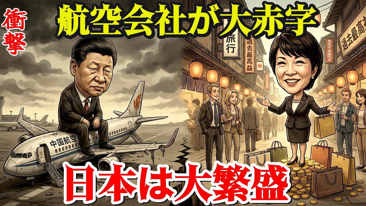 【自業自得】中国「日本旅行は禁止だ！」と脅した結果→中国航空会社が瀕死、日本は欧米富裕層で過去最高益に…