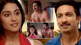 Soukyam Movie Gopichand And Regina Cassandra Interesting Bed Room Scene || Cinema Theatre
