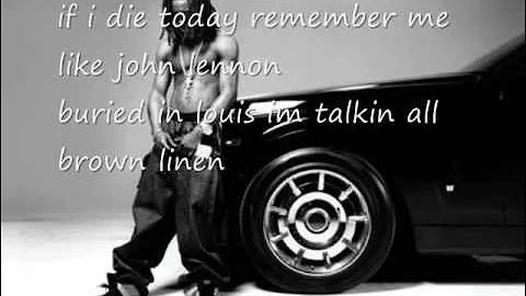 If i die today lil wayne ft. rick ross (lyrics)