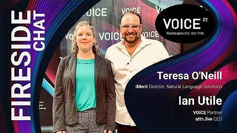 #VOICE22 Fireside Chat: Teresa O'Neill @iMerit Tec...