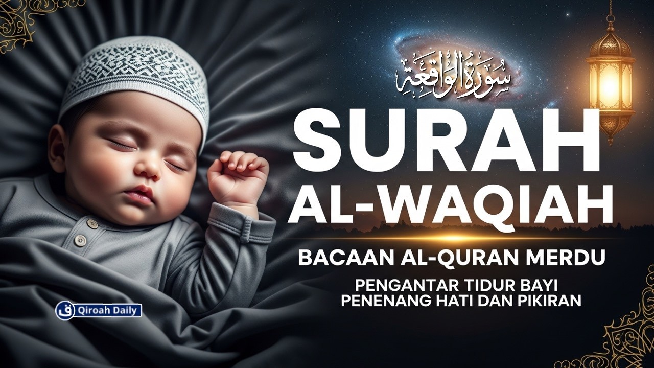 MUROTTAL SURAH AL-WAQIAH سورة الواقعة MERDU | AYAT ALQURAN PENGANTAR TIDUR PENENANG HATI DAN PIKIRAN