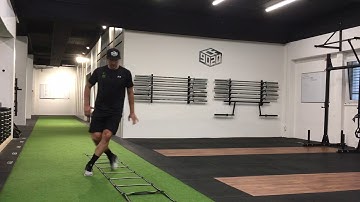 LADDER FORWARD AND BACKWARD CROSSOVER SHUFFLE