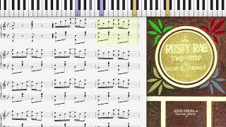 Rusty Rag by Goldie Chesnut (1910, Ragtime piano)