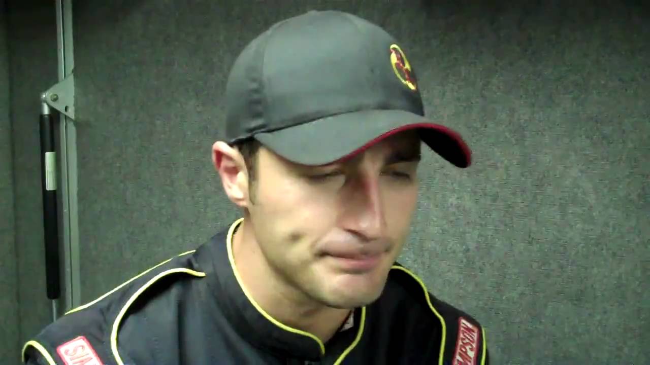 Matt McCall Interview before Qualifying at the Dwight Huffman Memorial