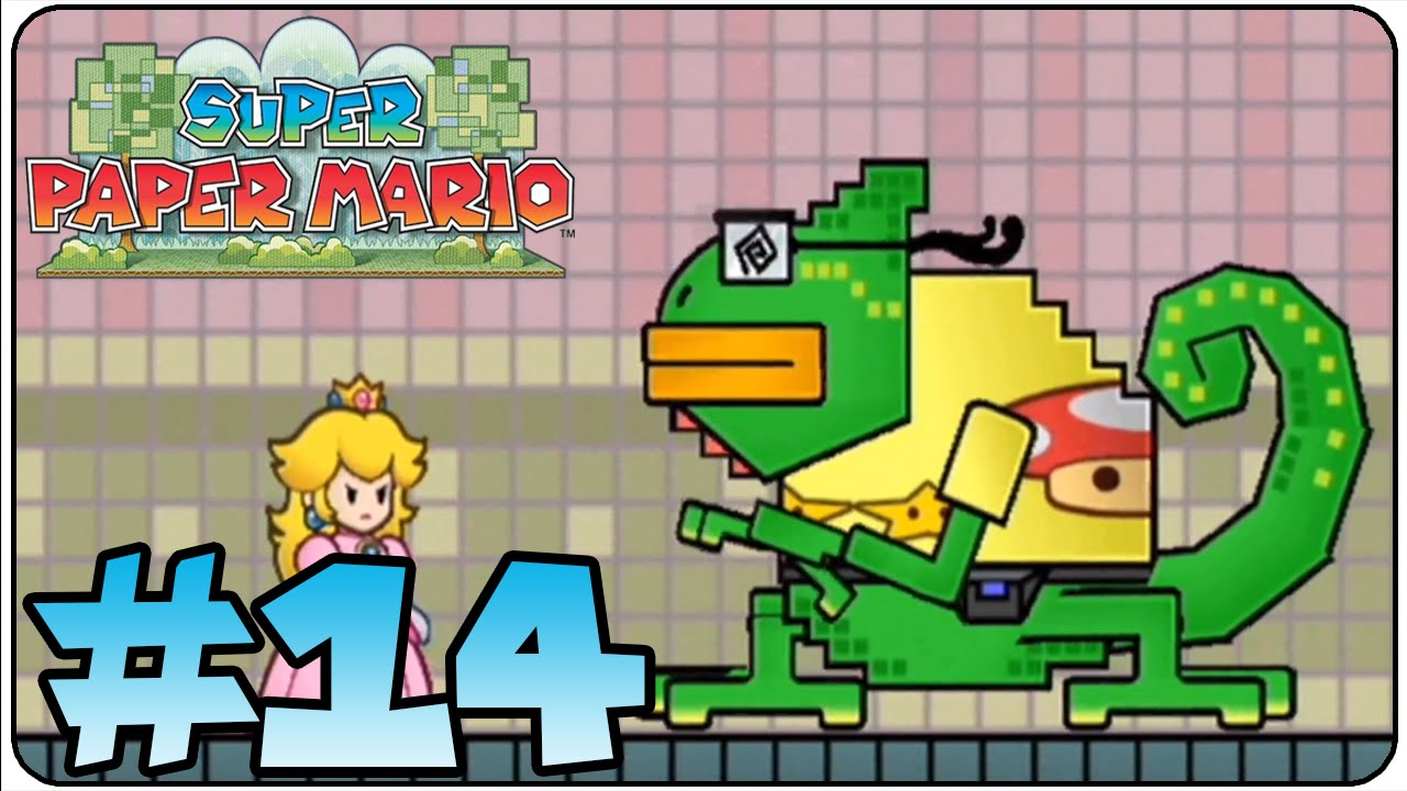 Super Paper Mario Walkthrough Part 14 Chapter 3-4 The Battle of Fort Francis - YouTube