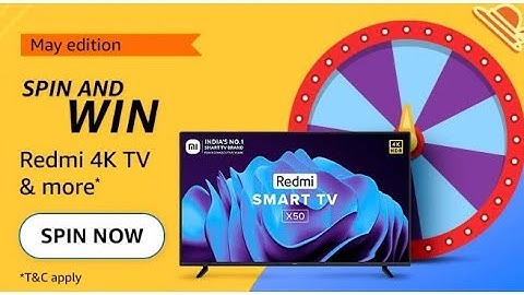 Amazon May Edition Spin And Win Quiz Answers Today | 1 May 2022