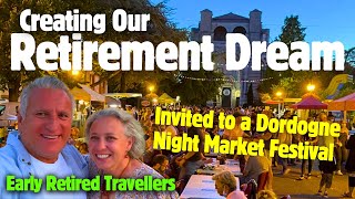 Saint-Méard-de-Gurçon French Night Market Festival in the Dordogne! #dordogne #festival #retired