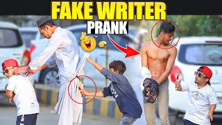 Fake Writer Prank - Confusing Stranger New Talent