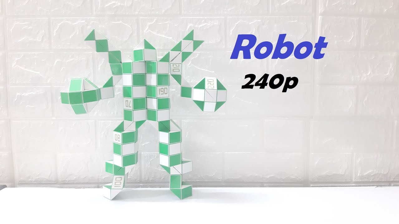 Magic Snake Puzzle or Rubik Rắn 240 Pieces - Robot