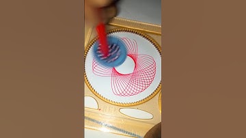 Spirograph Art Drawing Make | #shorts #Atik_official #spirograph