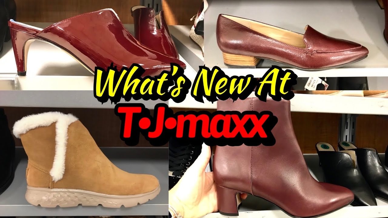 TJ Maxx SHOP WITH ME For Shoes WHAT'S NEW !!! Shoe Shopping YouTube