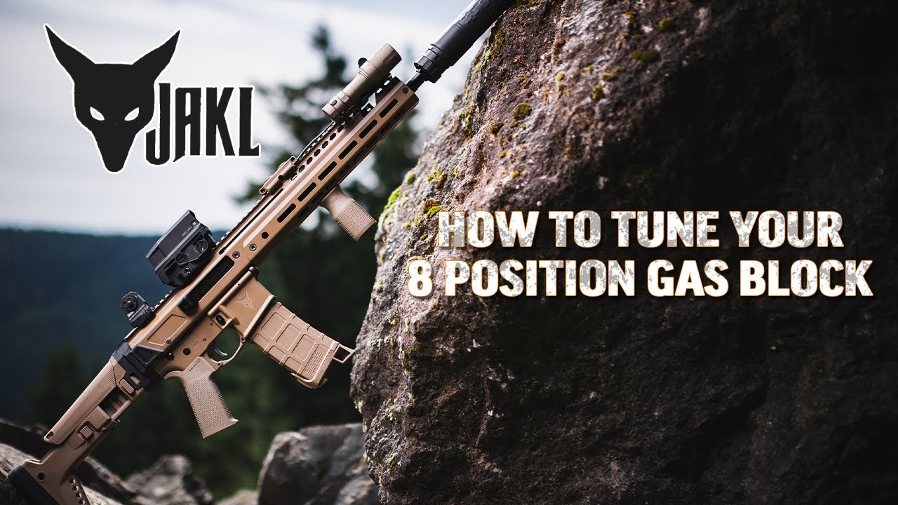 How to Tune Your 8 Position Gas Block | PSA JAKL