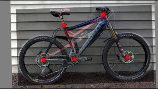 2003 to 2019 Enduro Mountain Bike Geometry Comparison Changes