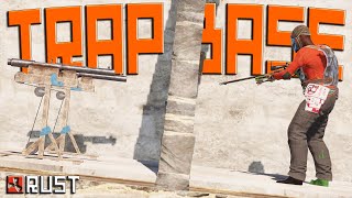 TRAPPING SALTY ROOF CAMPERS in a RAID TOWER TRAP BASE - Rust Trap Base Trolling