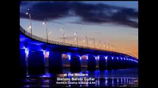 at the modern *Stefano Barosi smooth guitar*
