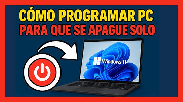 Cómo programar mi PC para que se apague en Windows 11 (2025) Apagado Automático shutdown