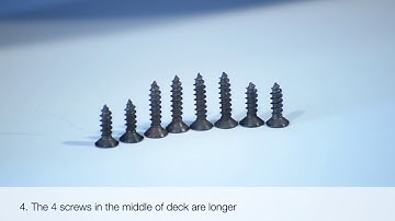 How to remove and replace the deck  on a Maxi Micro scooter