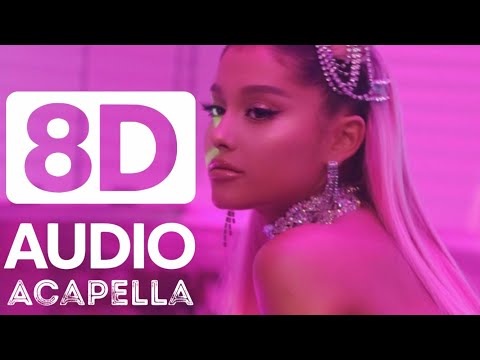 Ariana Grande 7 Rings Acapella 8D AUDIO Use Headphones